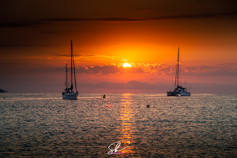 photo horizon port grimaud sunrise
