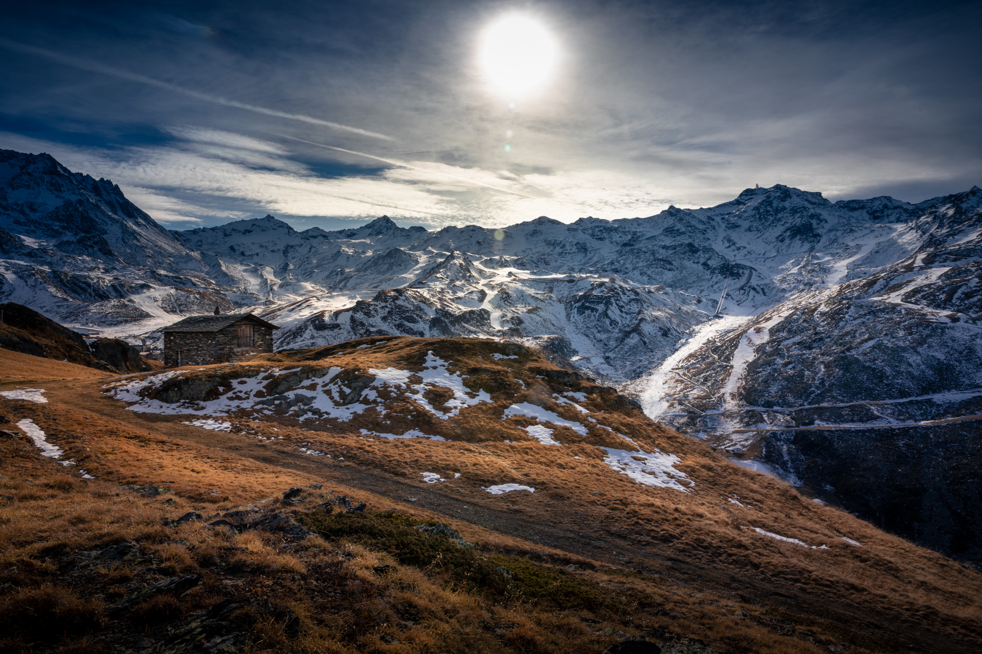 photo alpes val thorens
