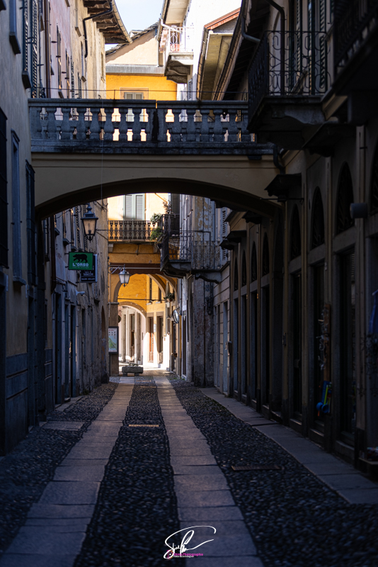 Photo rue lac d orta Italie
