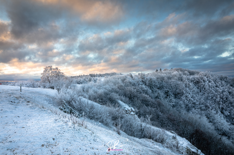 photo du saleve sous la neige